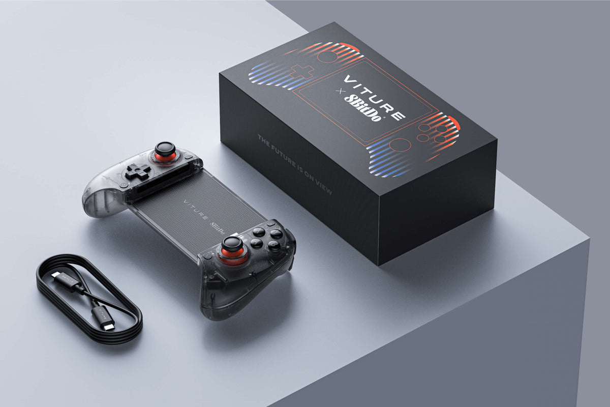 VITURE x 8BitDo Ultimate Mobile Gaming Controller What's in the Box