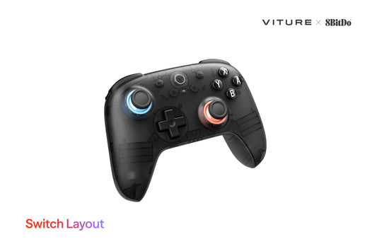 VITURE x 8BitDo Ultimate 2C Bluetooth Controller — Switch Layout