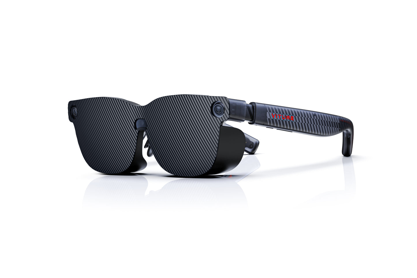 VITURE Luma Ultra AR glasses with Luma Ultra Lens Shade Attached