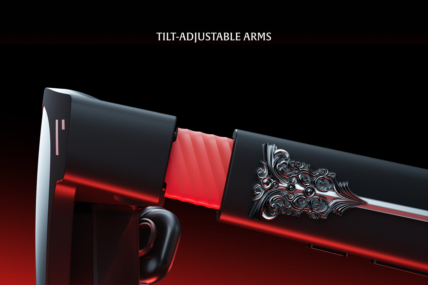 VITURE x Phantom Blade Zero Phantom Beast XR Glasses: TILT-ADJUSTABLE ARMS